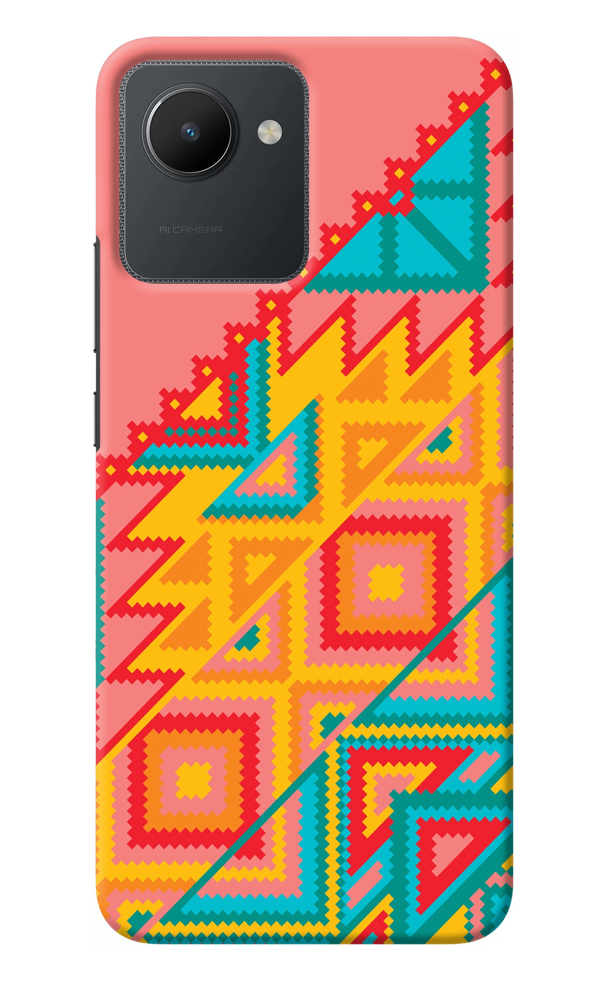 Aztec Tribal Realme C30 Back Cover