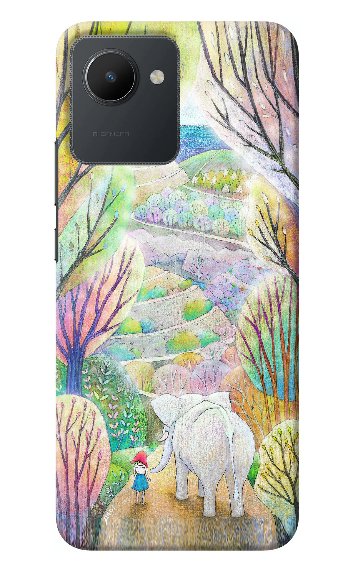 Nature Painting Realme C30 Back Cover