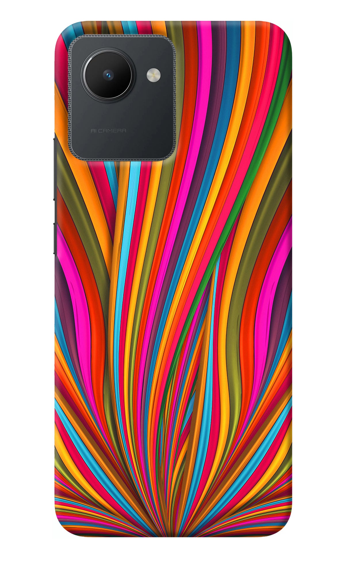 Trippy Wavy Realme C30 Back Cover