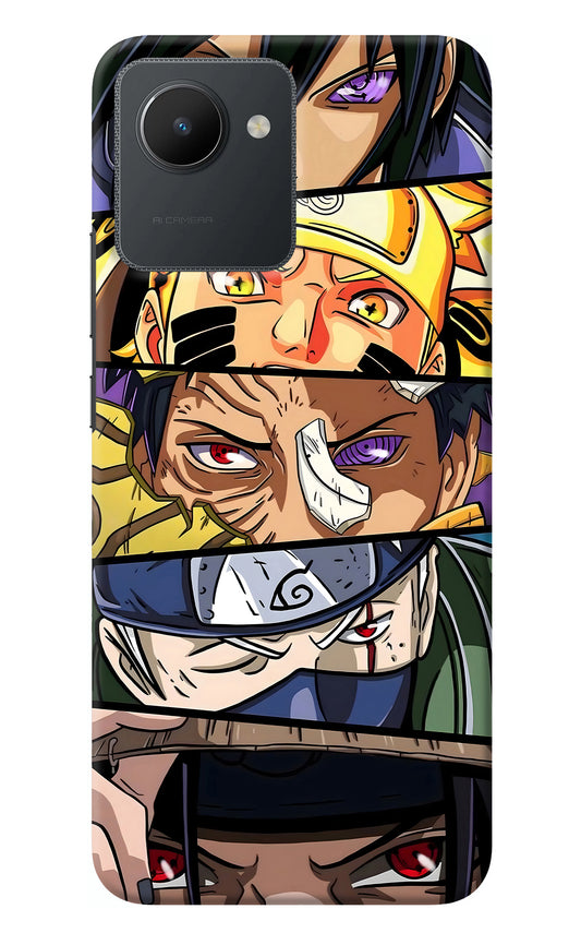 Naruto Character Realme C30 Back Cover