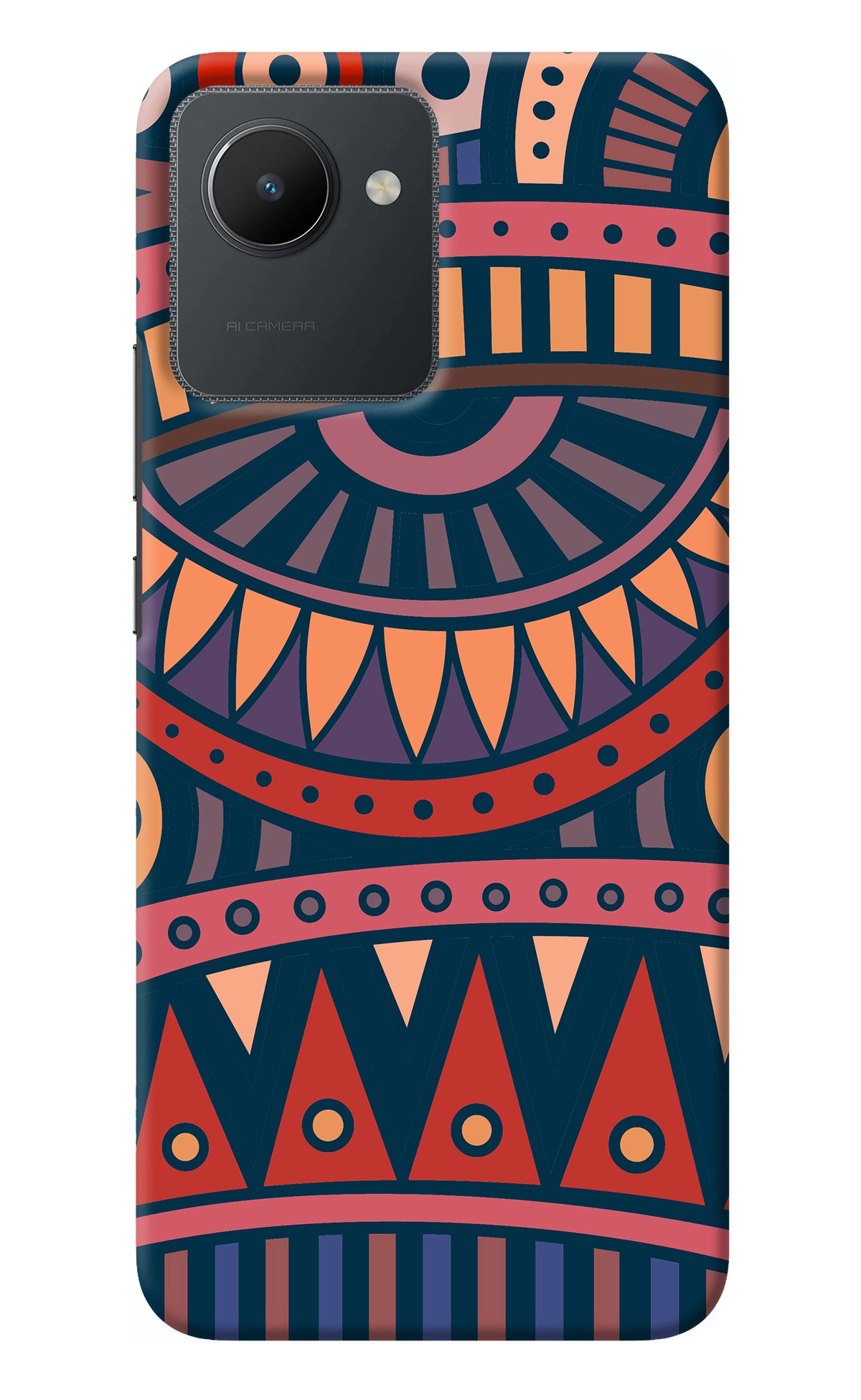 African Culture Design Realme C30 Back Cover