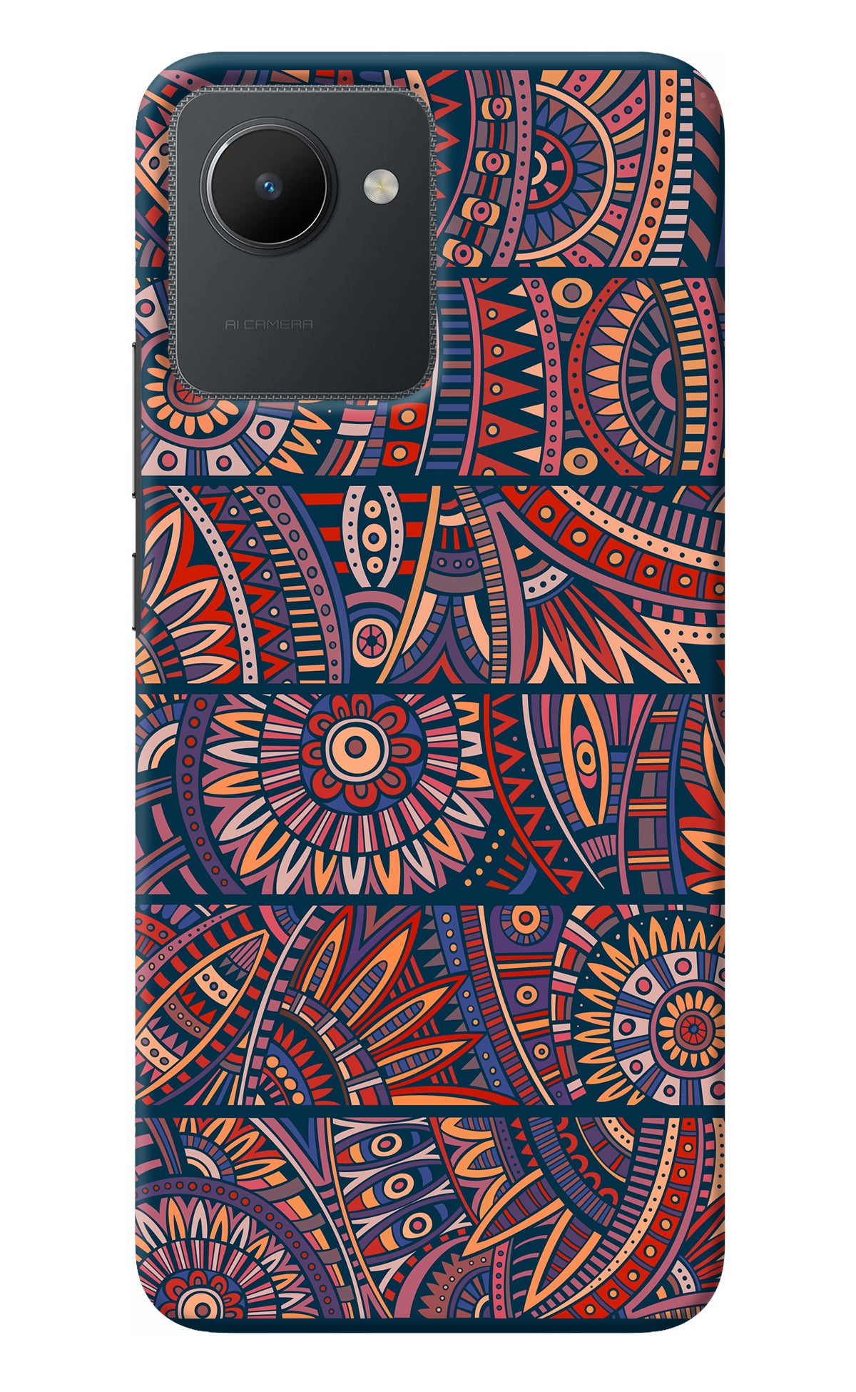 African Culture Design Realme C30 Back Cover