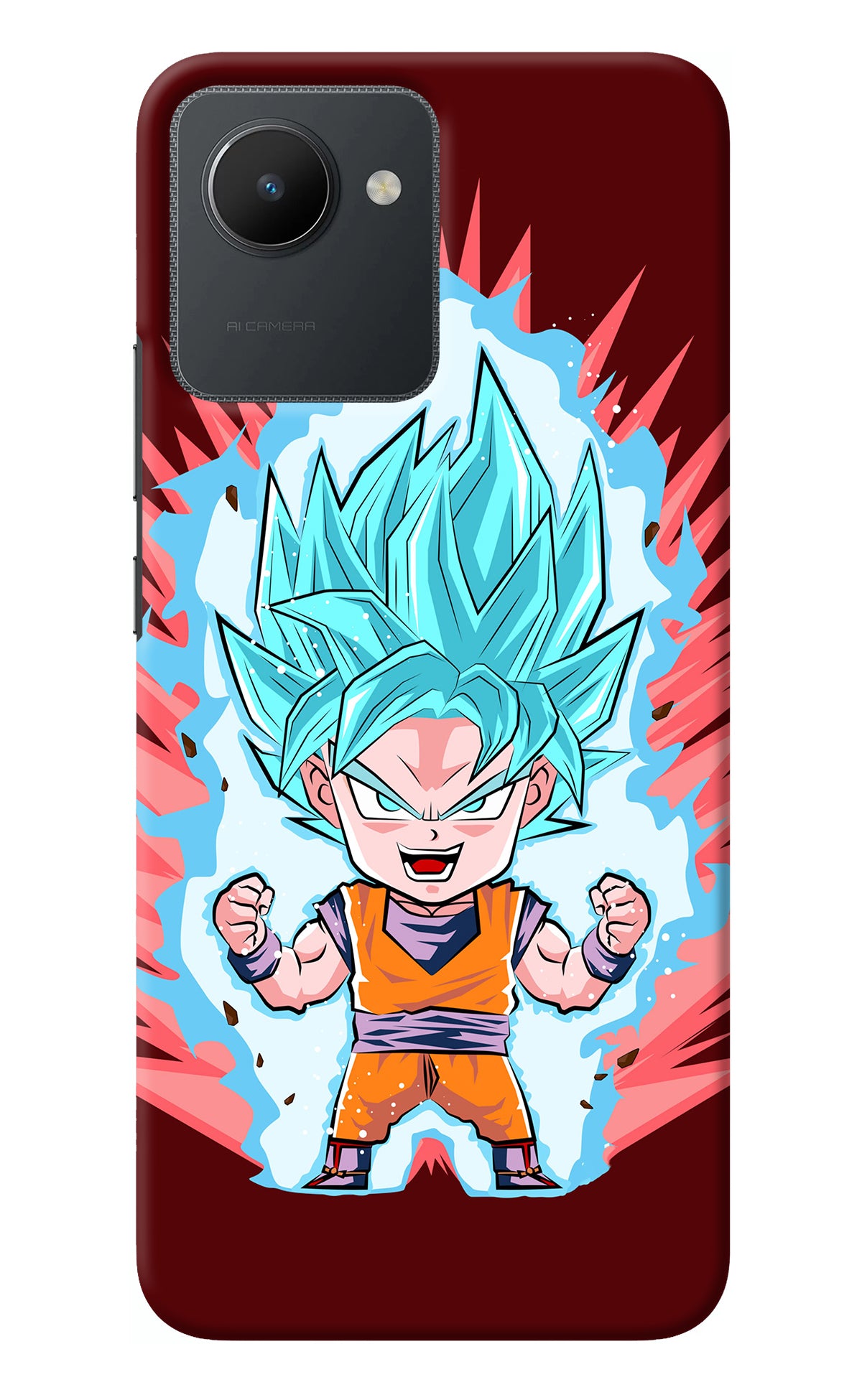 Goku Little Realme C30 Back Cover