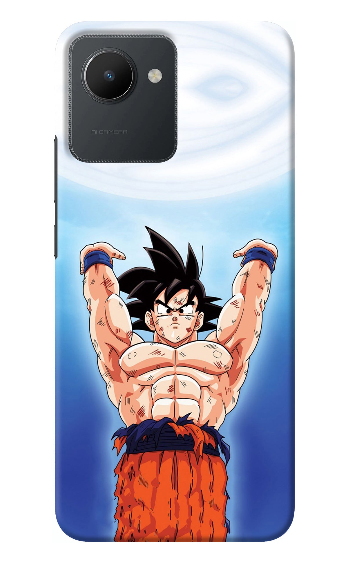 Goku Power Realme C30 Back Cover