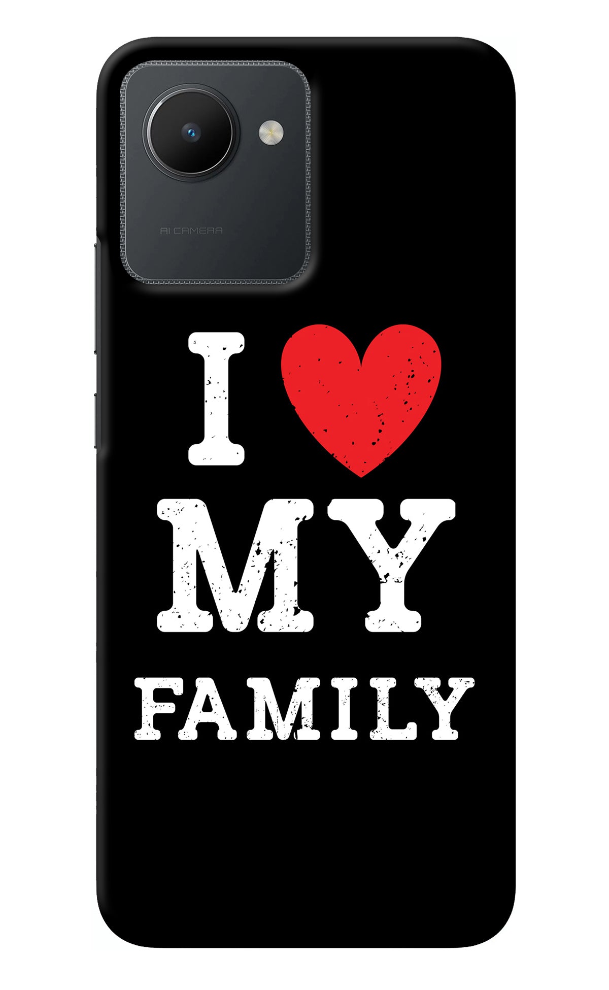 I Love My Family Realme C30 Back Cover