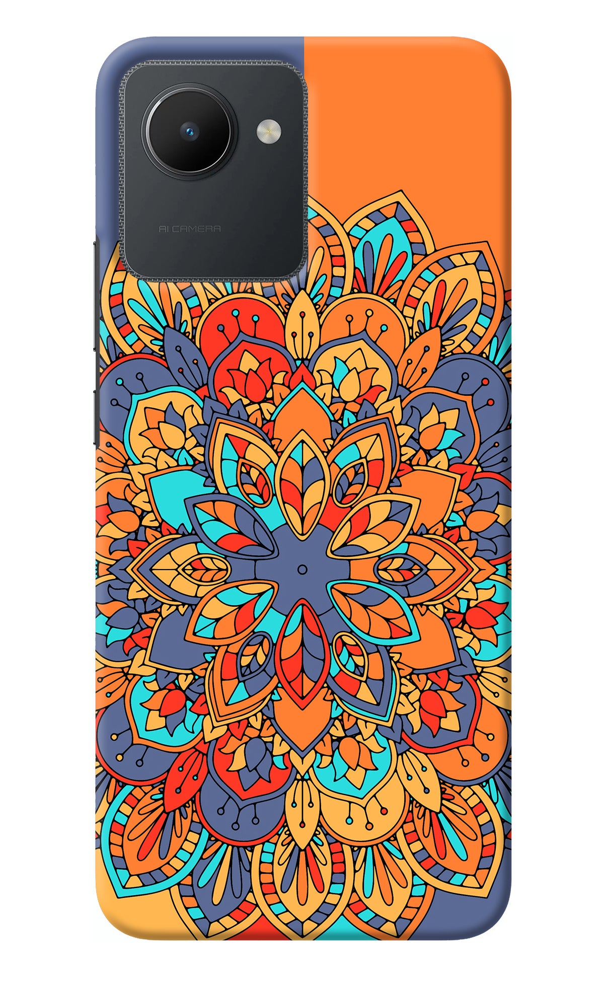 Color Mandala Realme C30 Back Cover