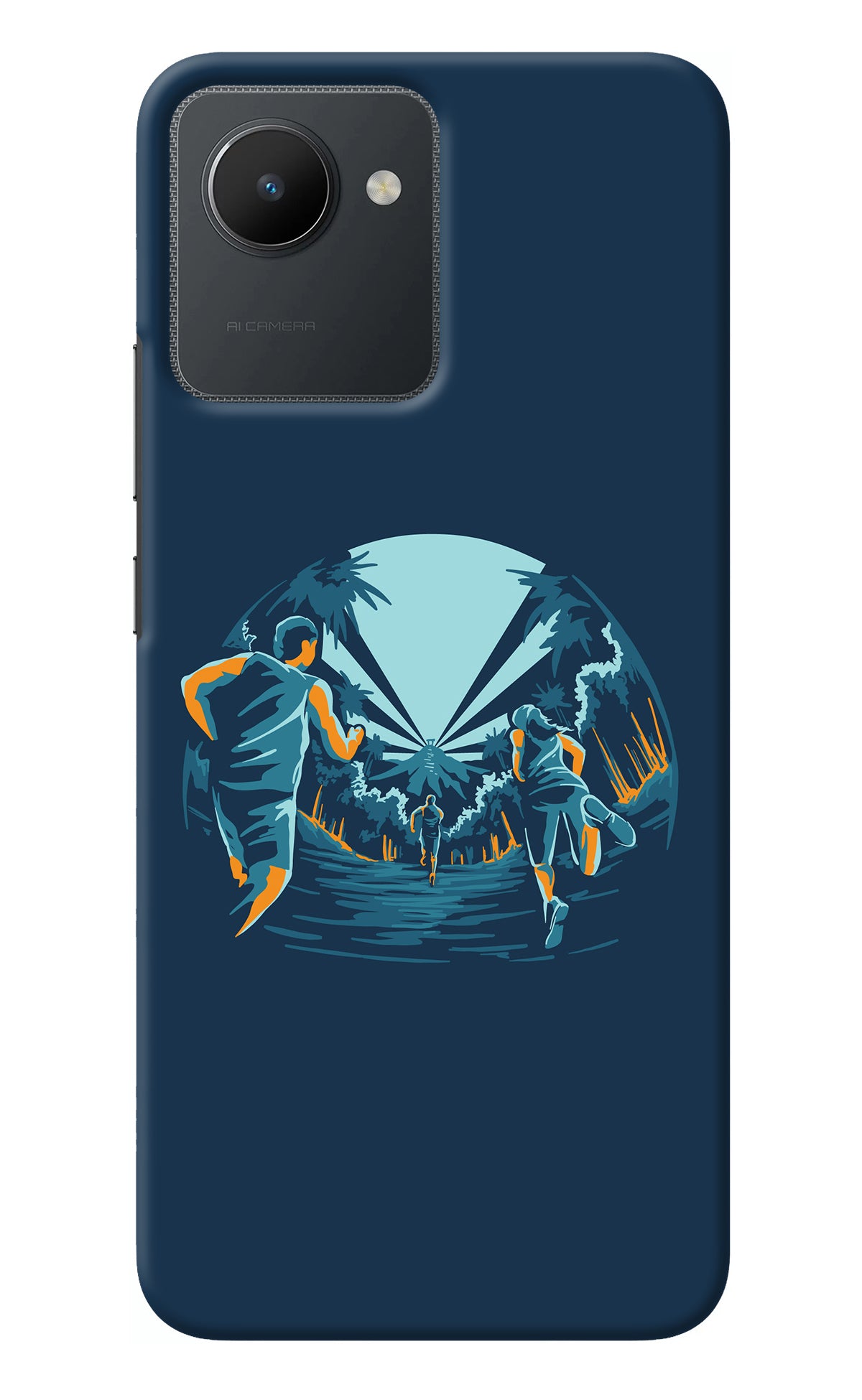 Team Run Realme C30 Back Cover