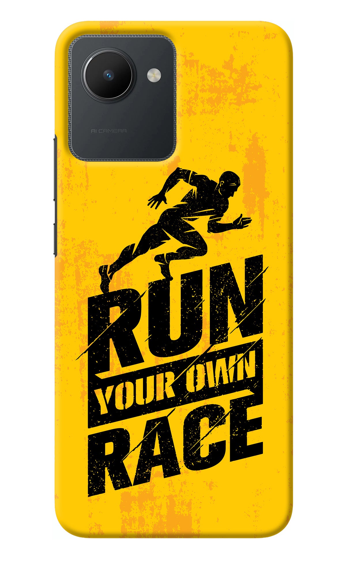 Run Your Own Race Realme C30 Back Cover