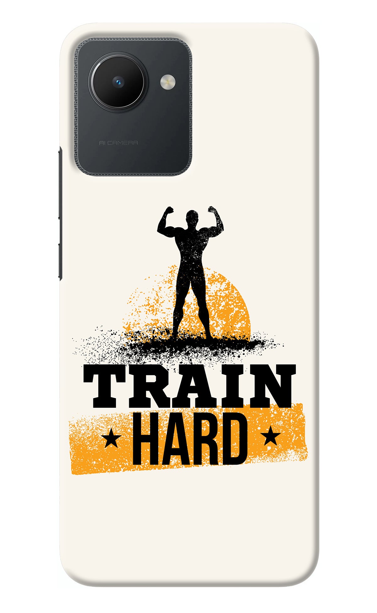 Train Hard Realme C30 Back Cover