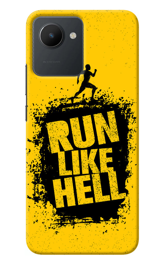 Run Like Hell Realme C30 Back Cover