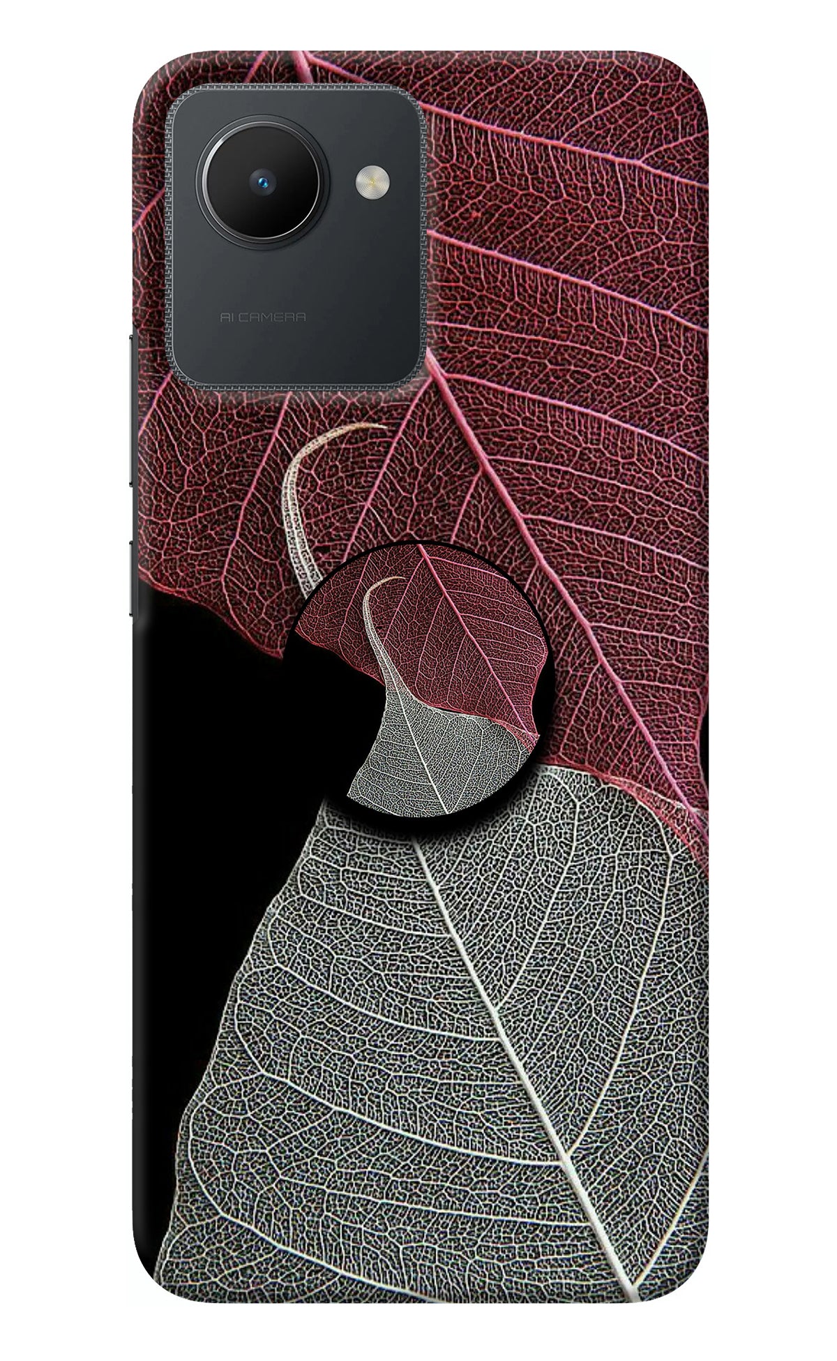 Leaf Pattern Realme C30 Pop Case