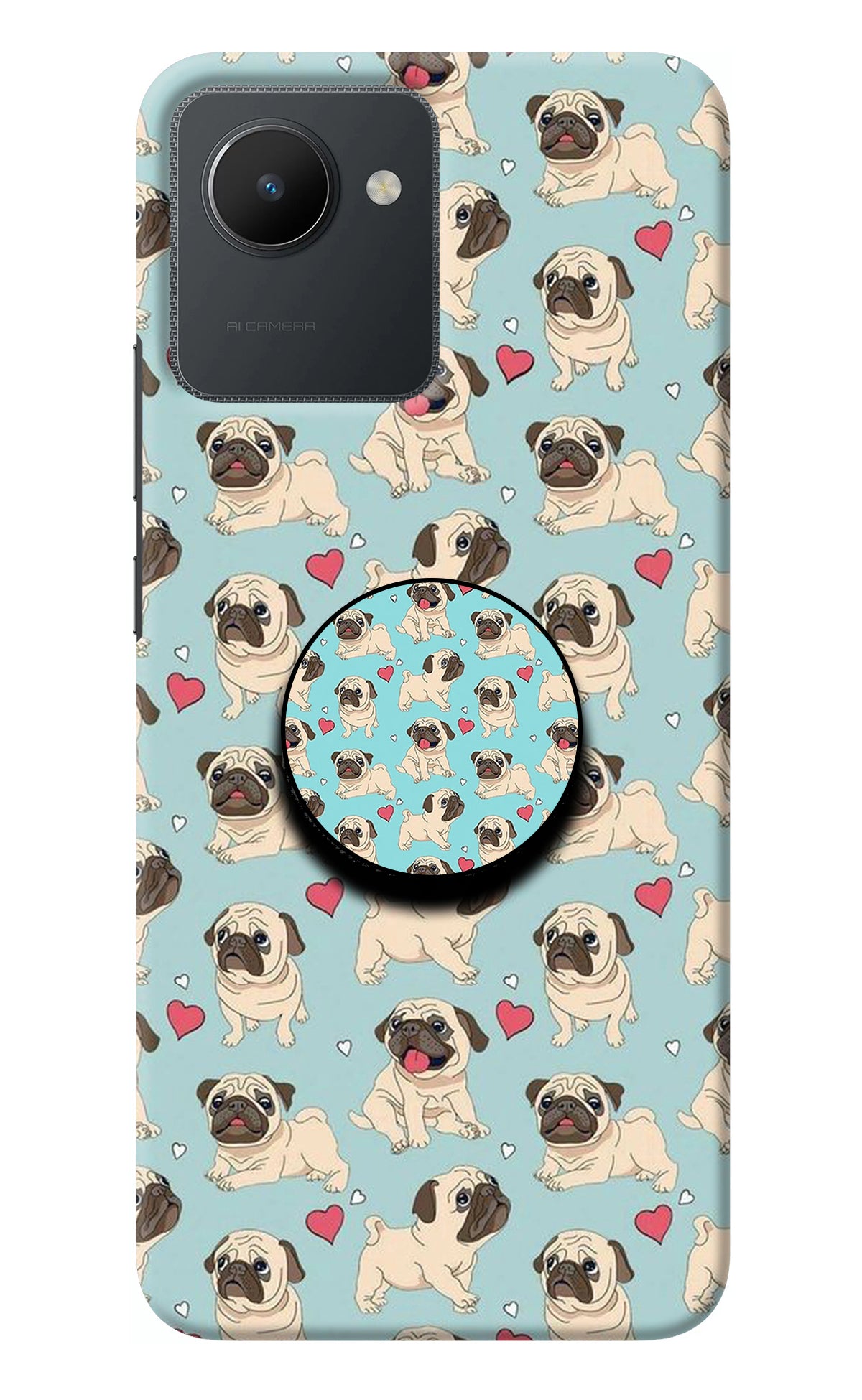 Pug Dog Realme C30 Pop Case