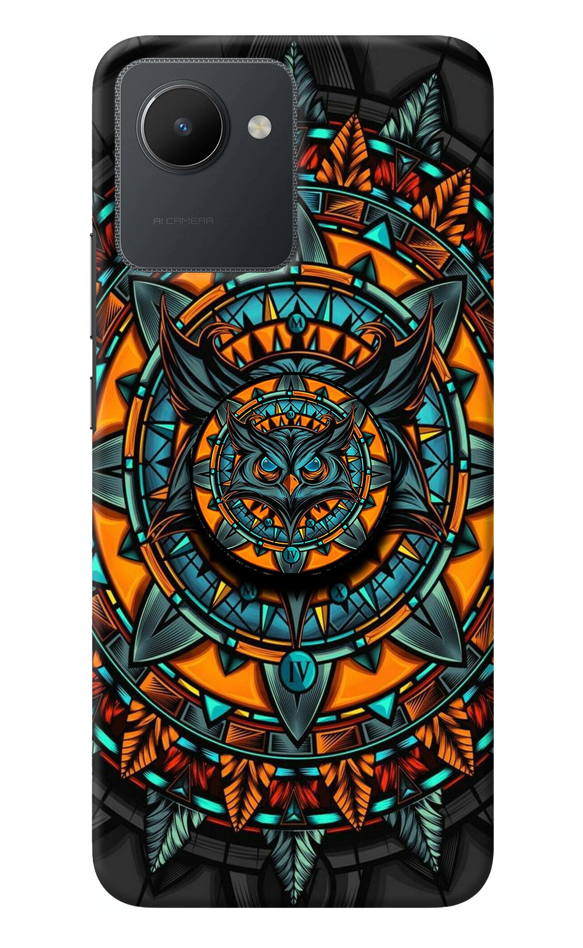 Angry Owl Realme C30 Pop Case