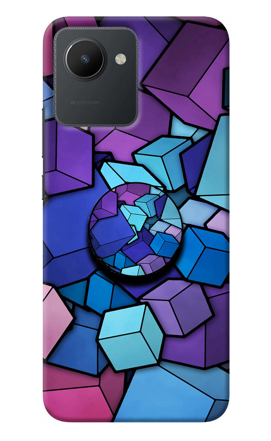 Cubic Abstract Realme C30 Pop Case