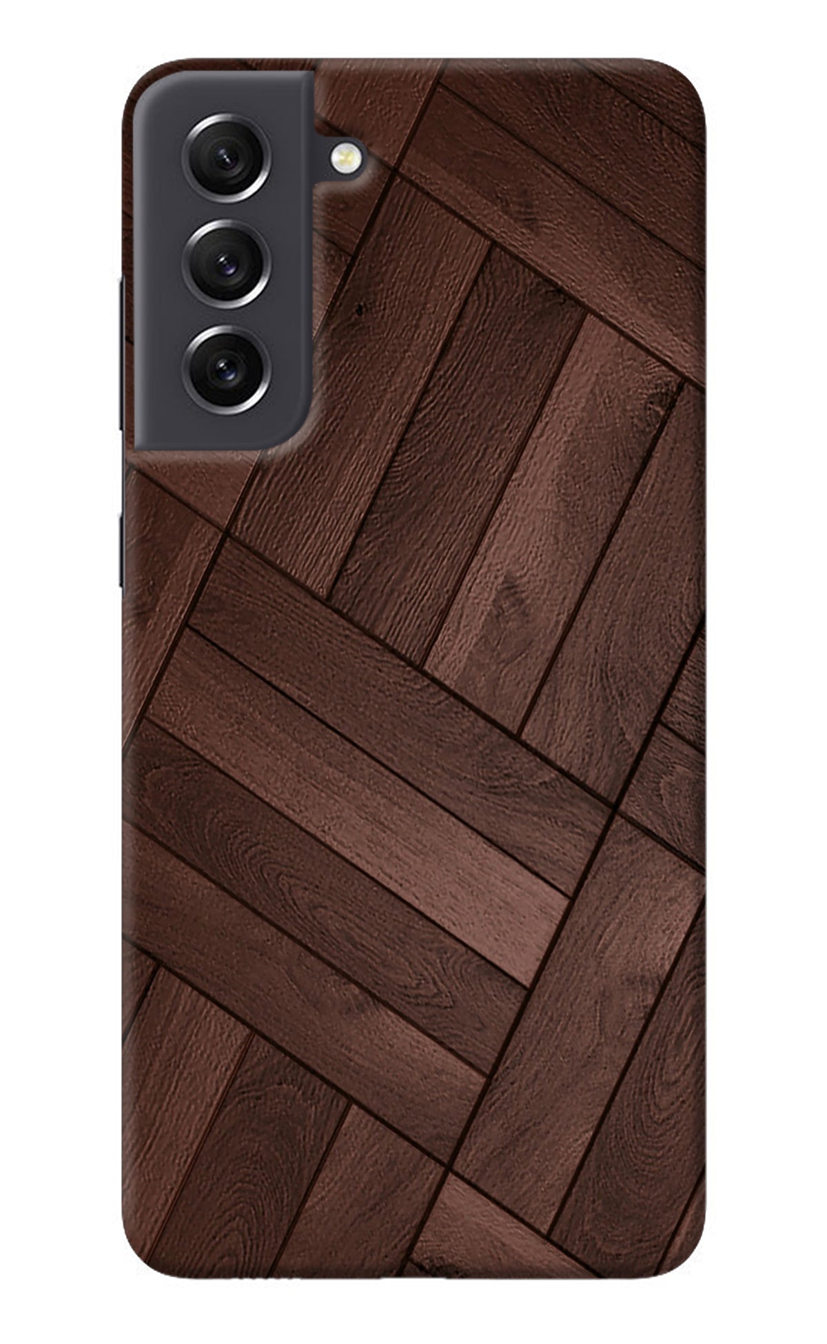 Wooden Texture Design Samsung S21 FE 5G Back Cover