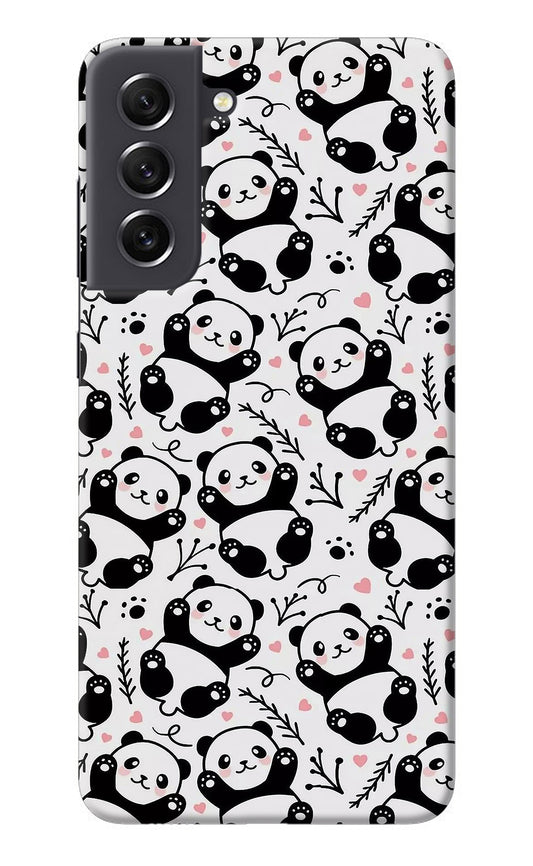 Cute Panda Samsung S21 FE 5G Back Cover