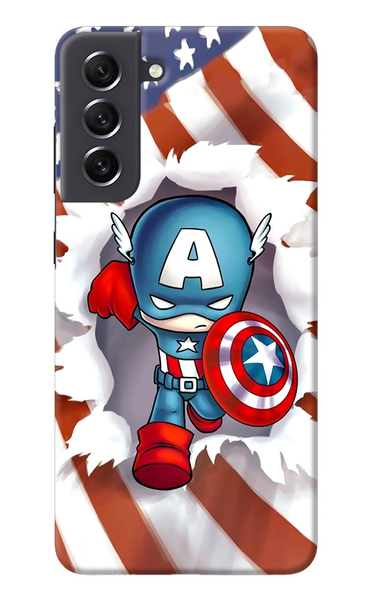 Captain America Samsung S21 FE 5G Back Cover