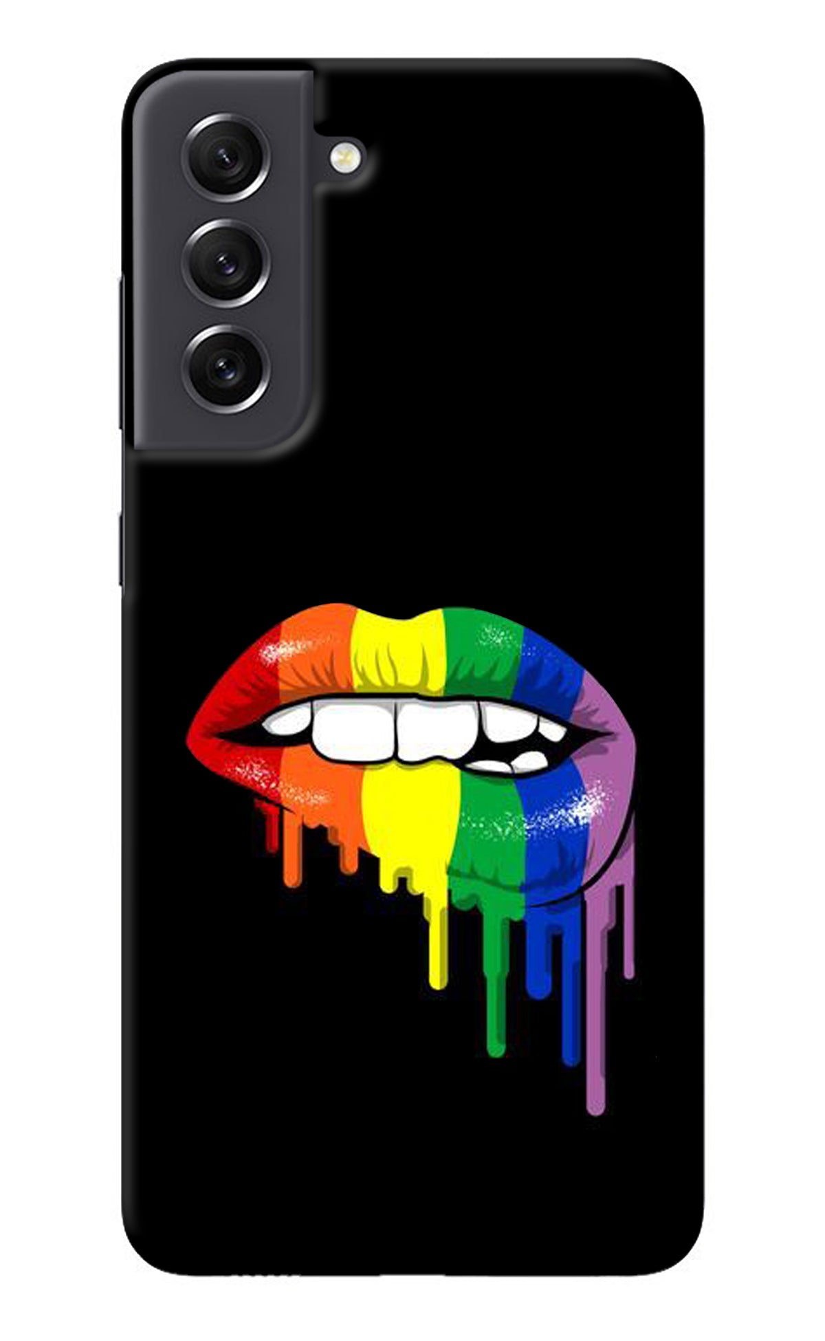 Lips Biting Samsung S21 FE 5G Back Cover