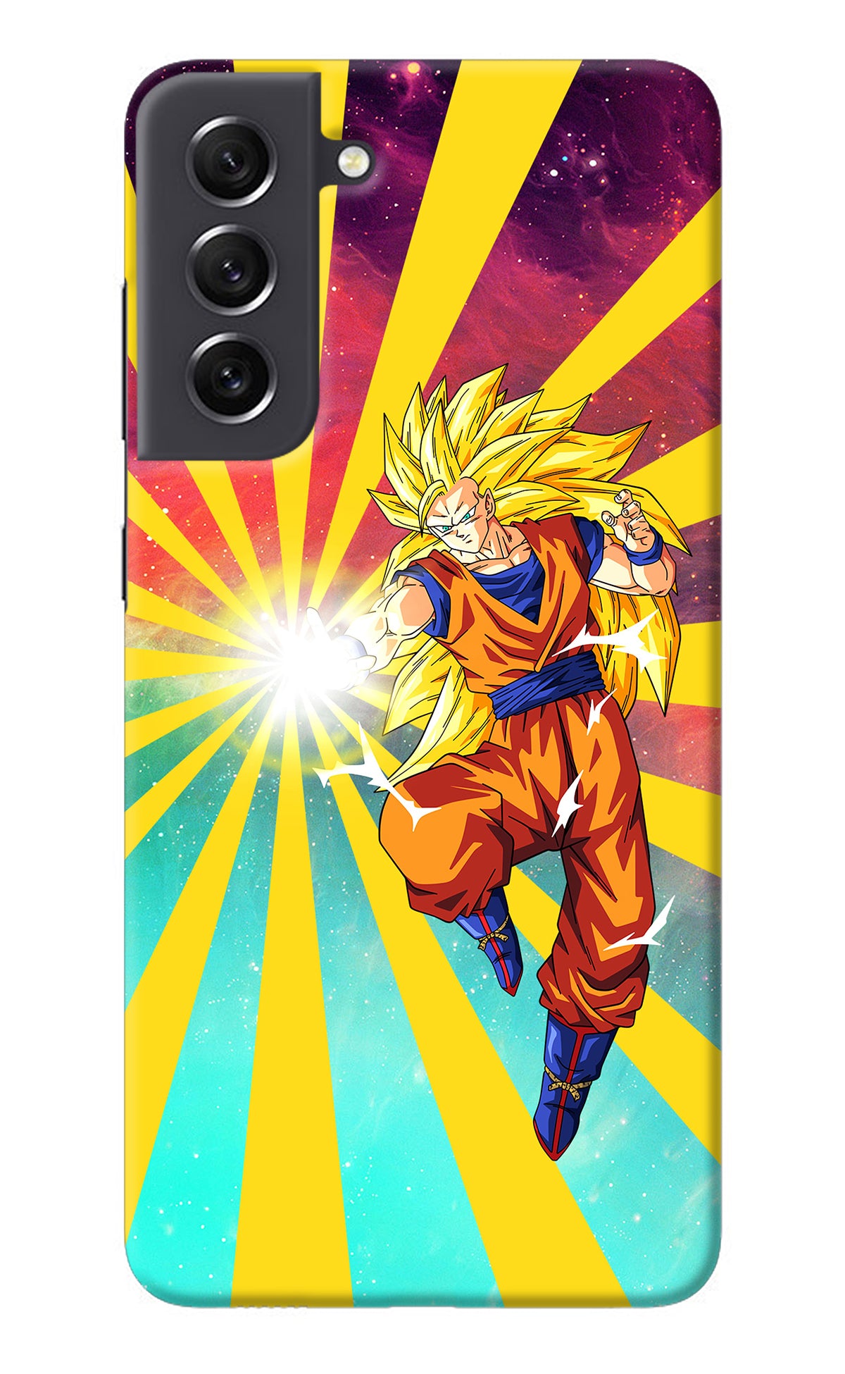 Goku Super Saiyan Samsung S21 FE 5G Back Cover