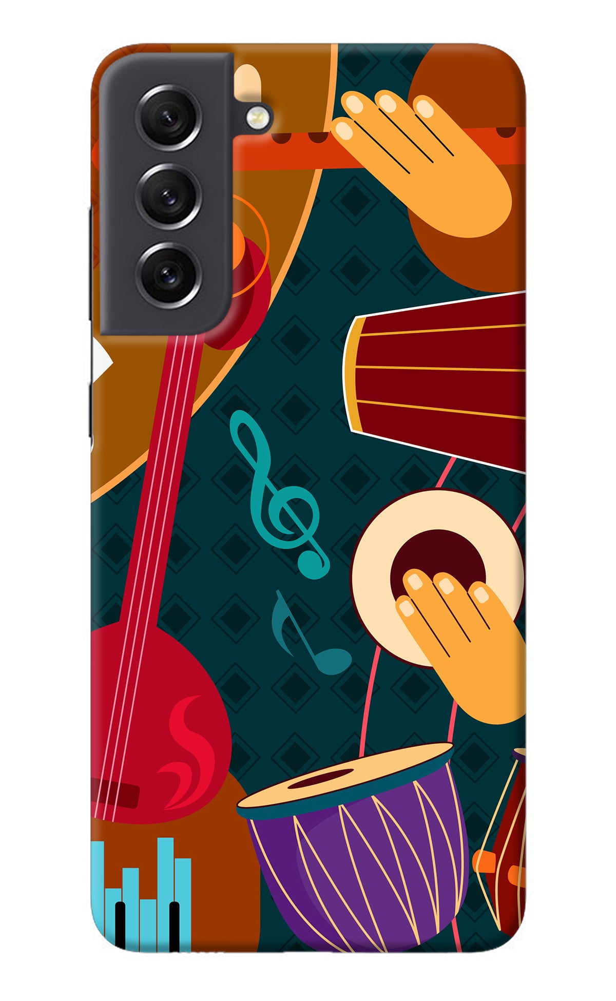 Music Instrument Samsung S21 FE 5G Back Cover