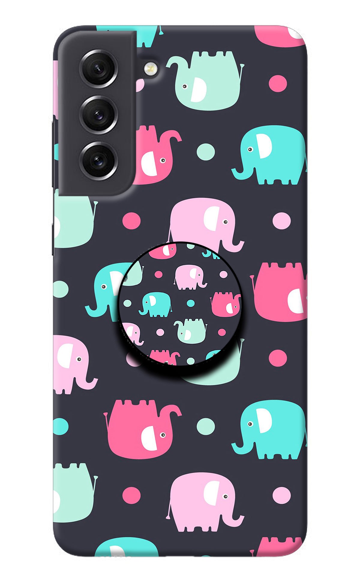 Baby Elephants Samsung S21 FE 5G Pop Case