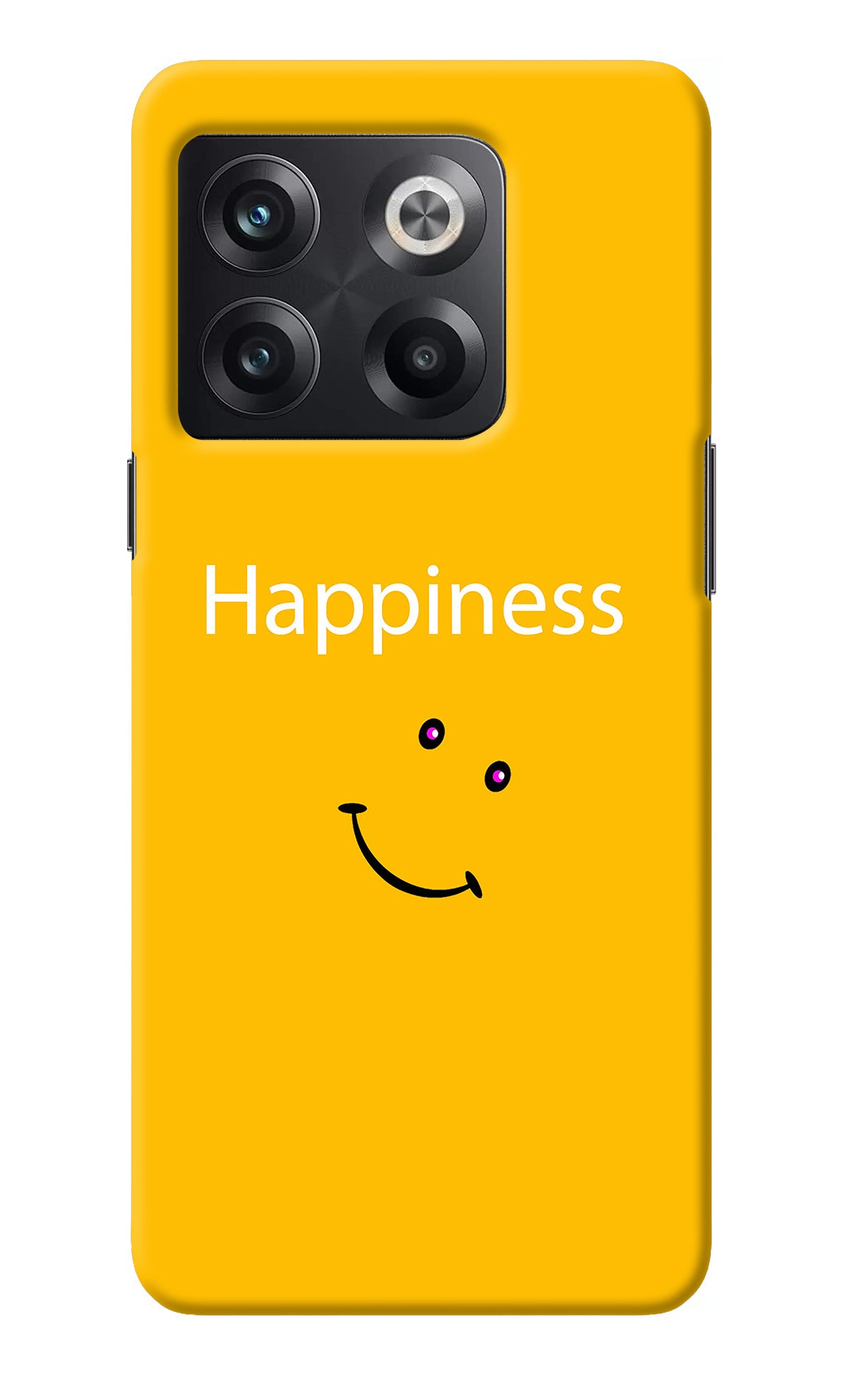 Happiness With Smiley OnePlus 10T 5G Back Cover