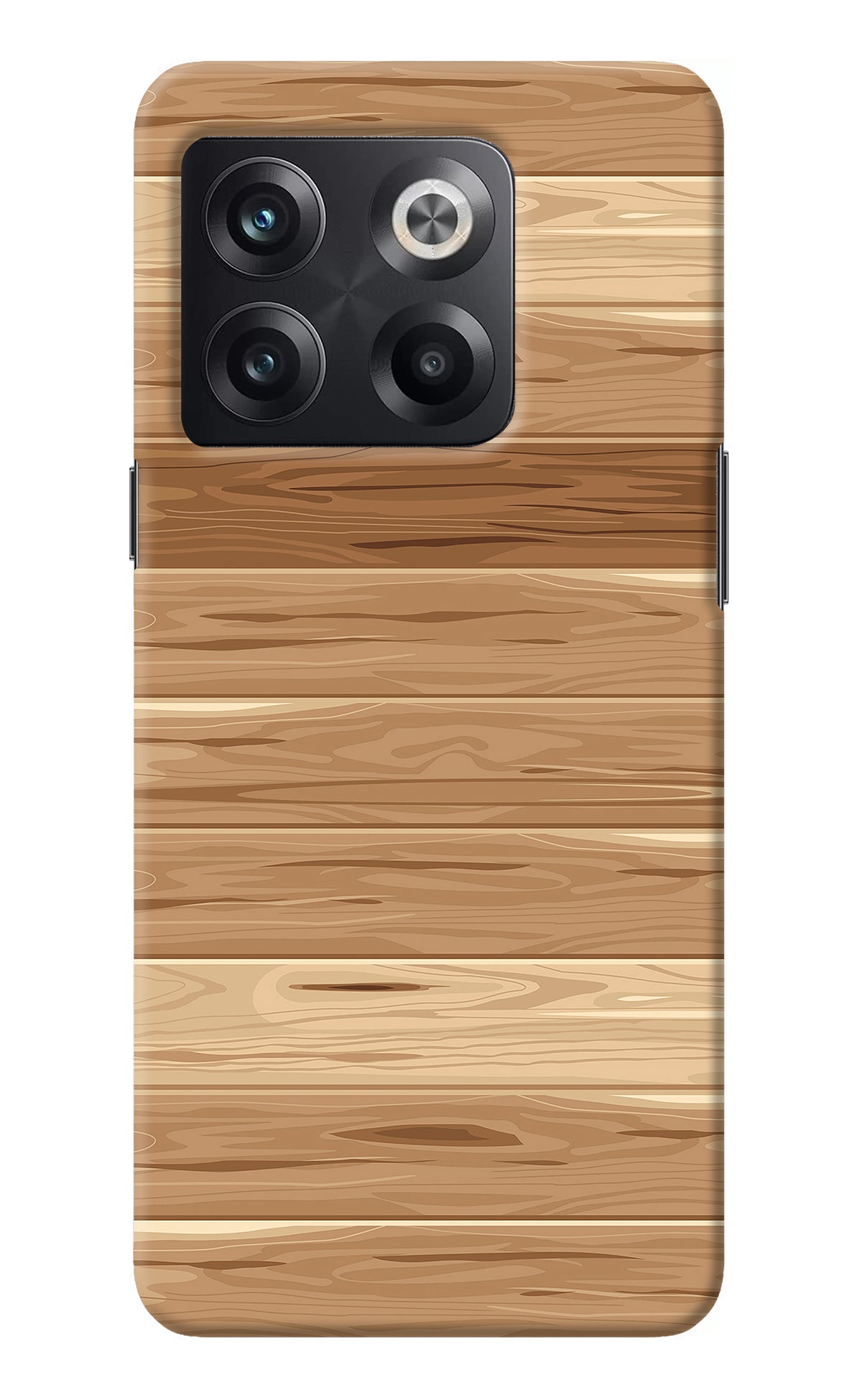 Wooden Vector OnePlus 10T 5G Back Cover