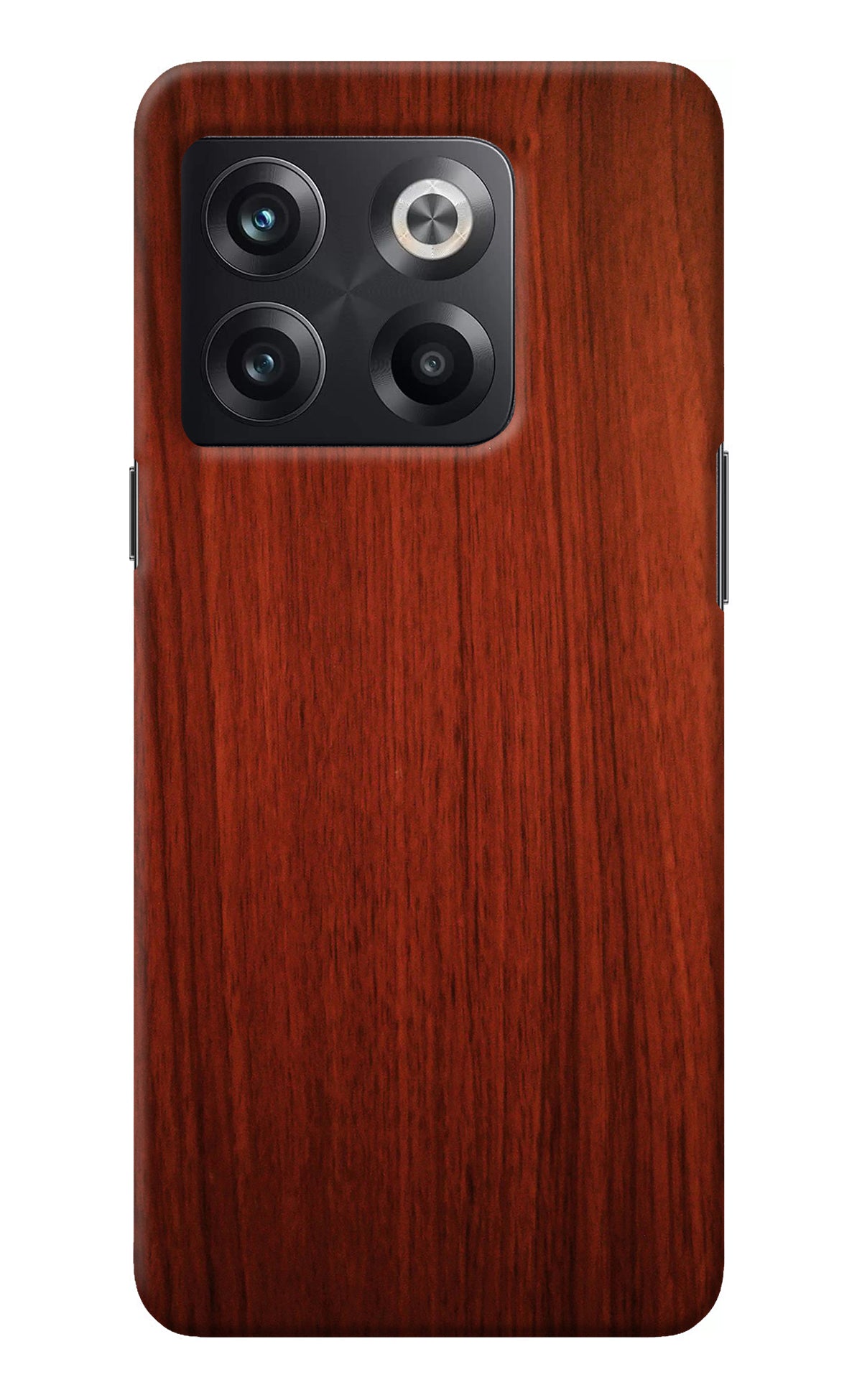 Wooden Plain Pattern OnePlus 10T 5G Back Cover