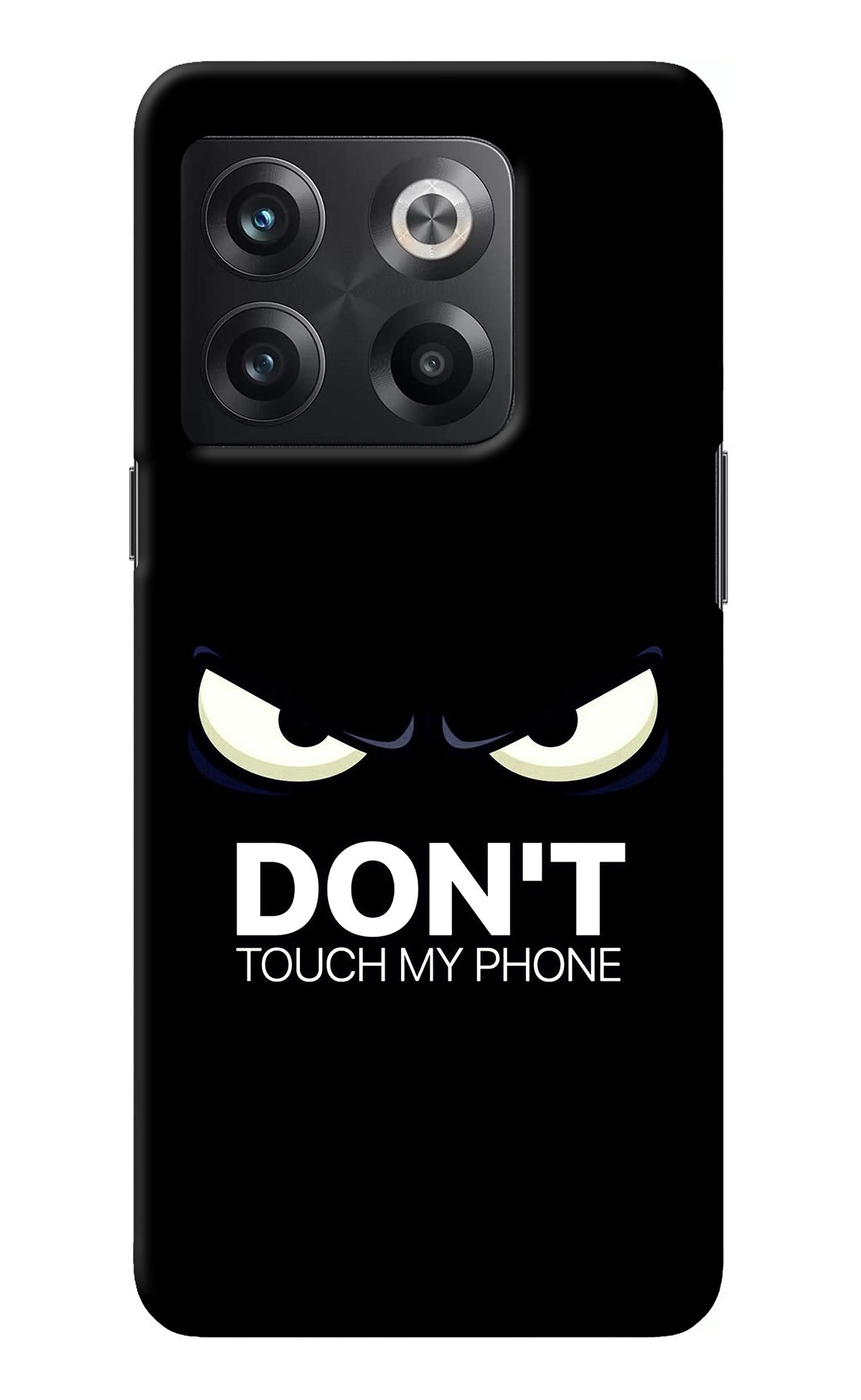 Don'T Touch My Phone OnePlus 10T 5G Back Cover