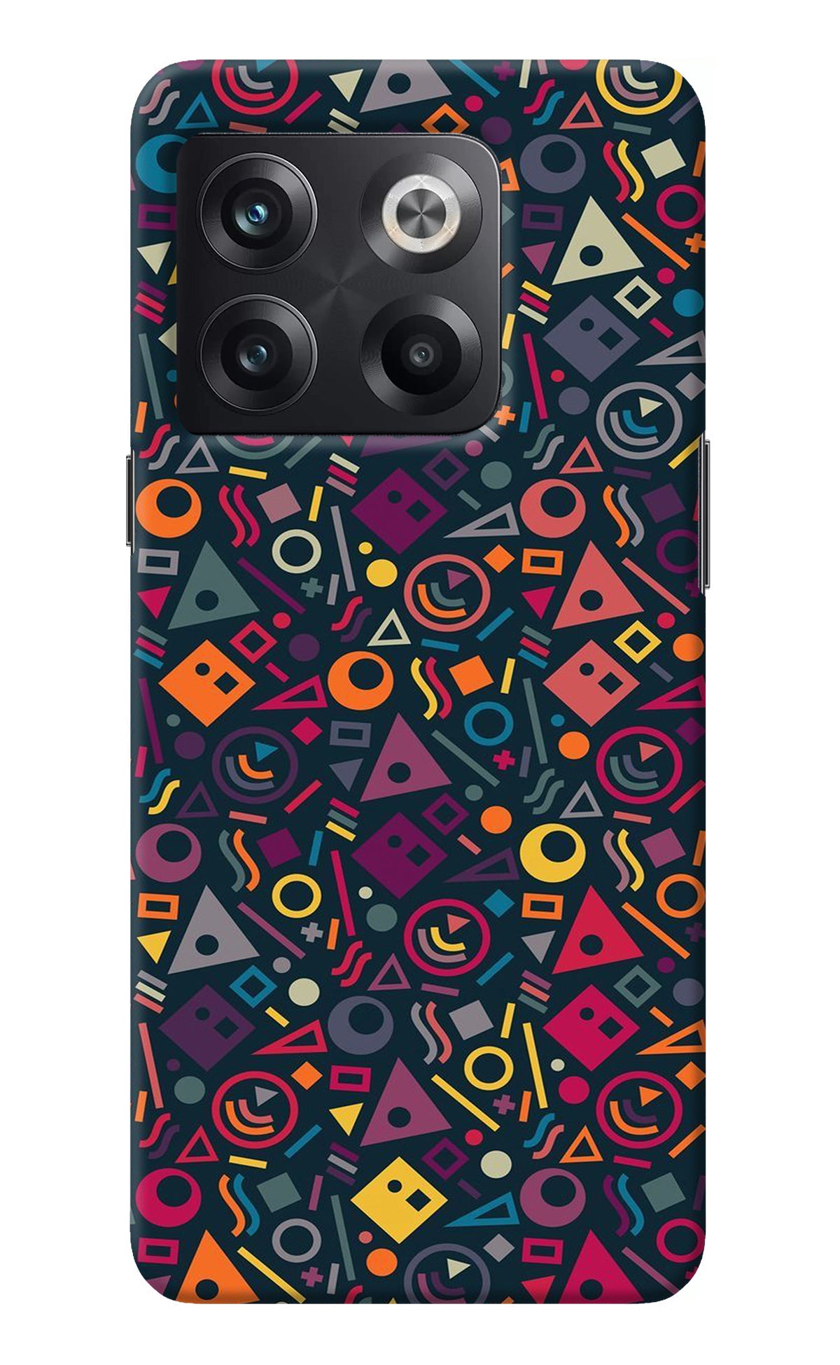 Geometric Abstract OnePlus 10T 5G Back Cover