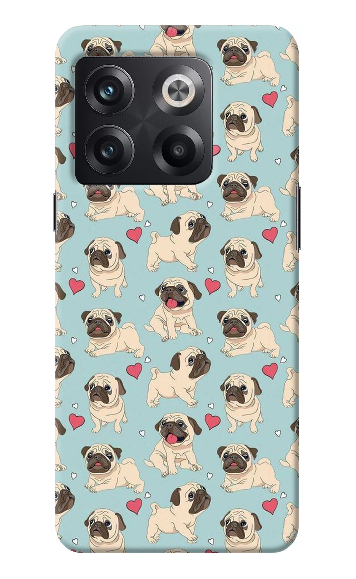 Pug Dog OnePlus 10T 5G Back Cover