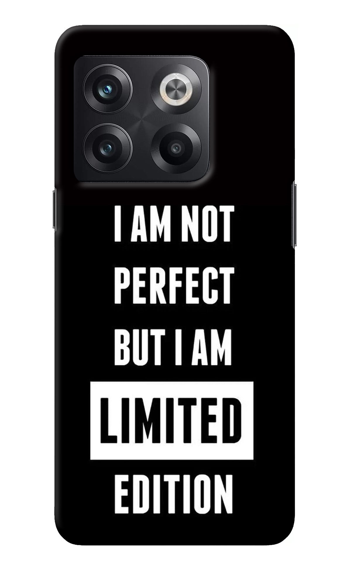 I Am Not Perfect But I Am Limited Edition OnePlus 10T 5G Back Cover