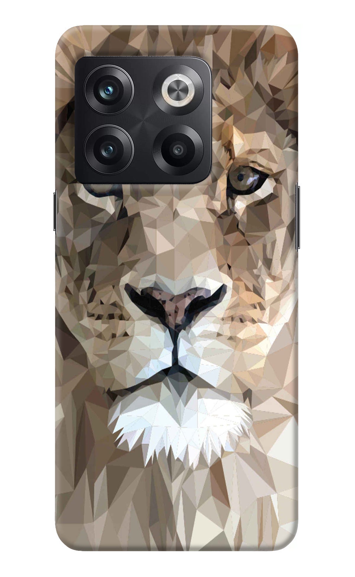 Lion Art OnePlus 10T 5G Back Cover