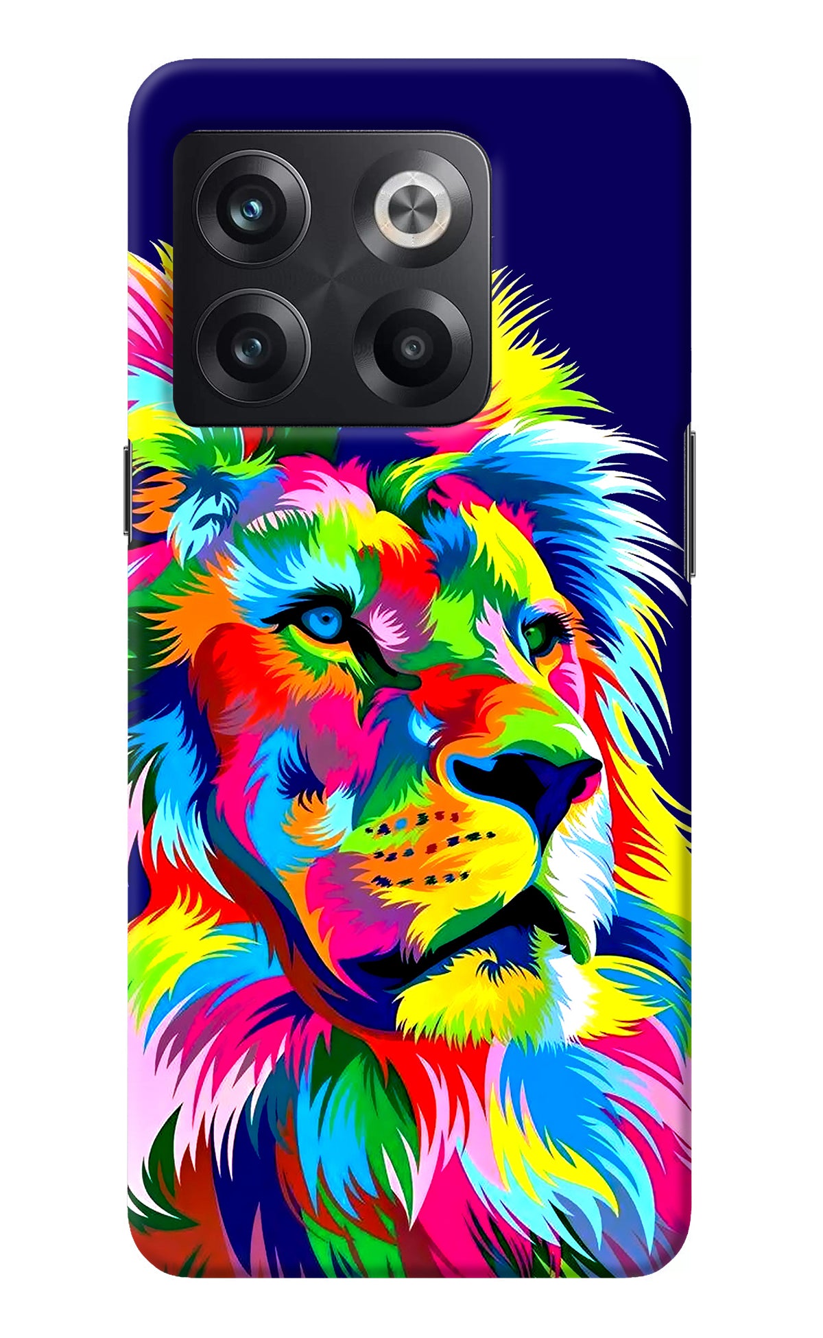 Vector Art Lion OnePlus 10T 5G Back Cover