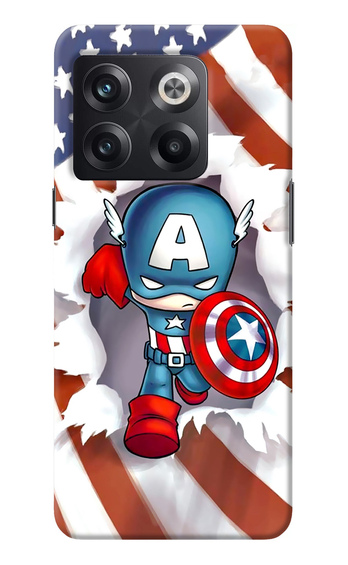 Captain America OnePlus 10T 5G Back Cover