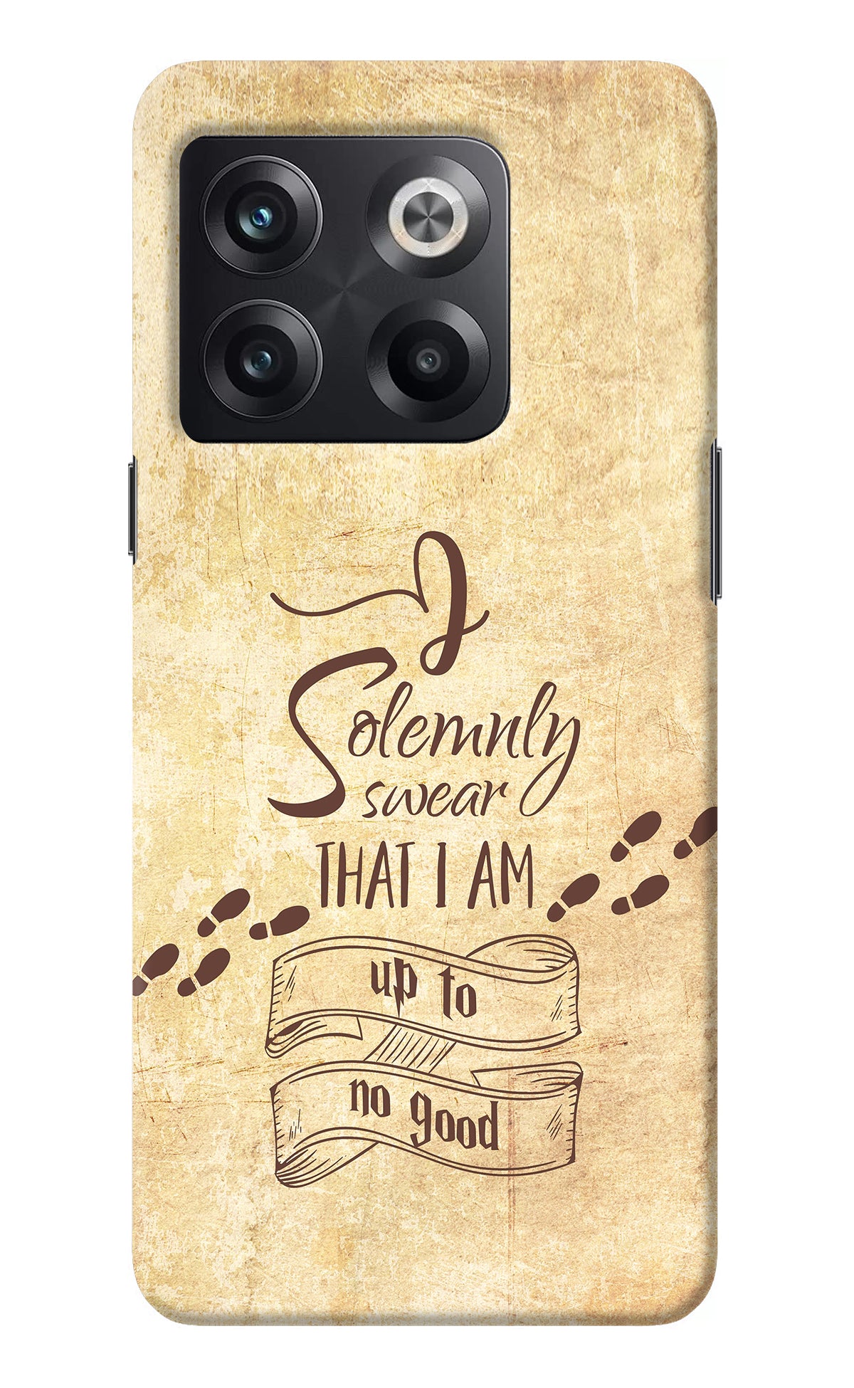 I Solemnly swear that i up to no good OnePlus 10T 5G Back Cover