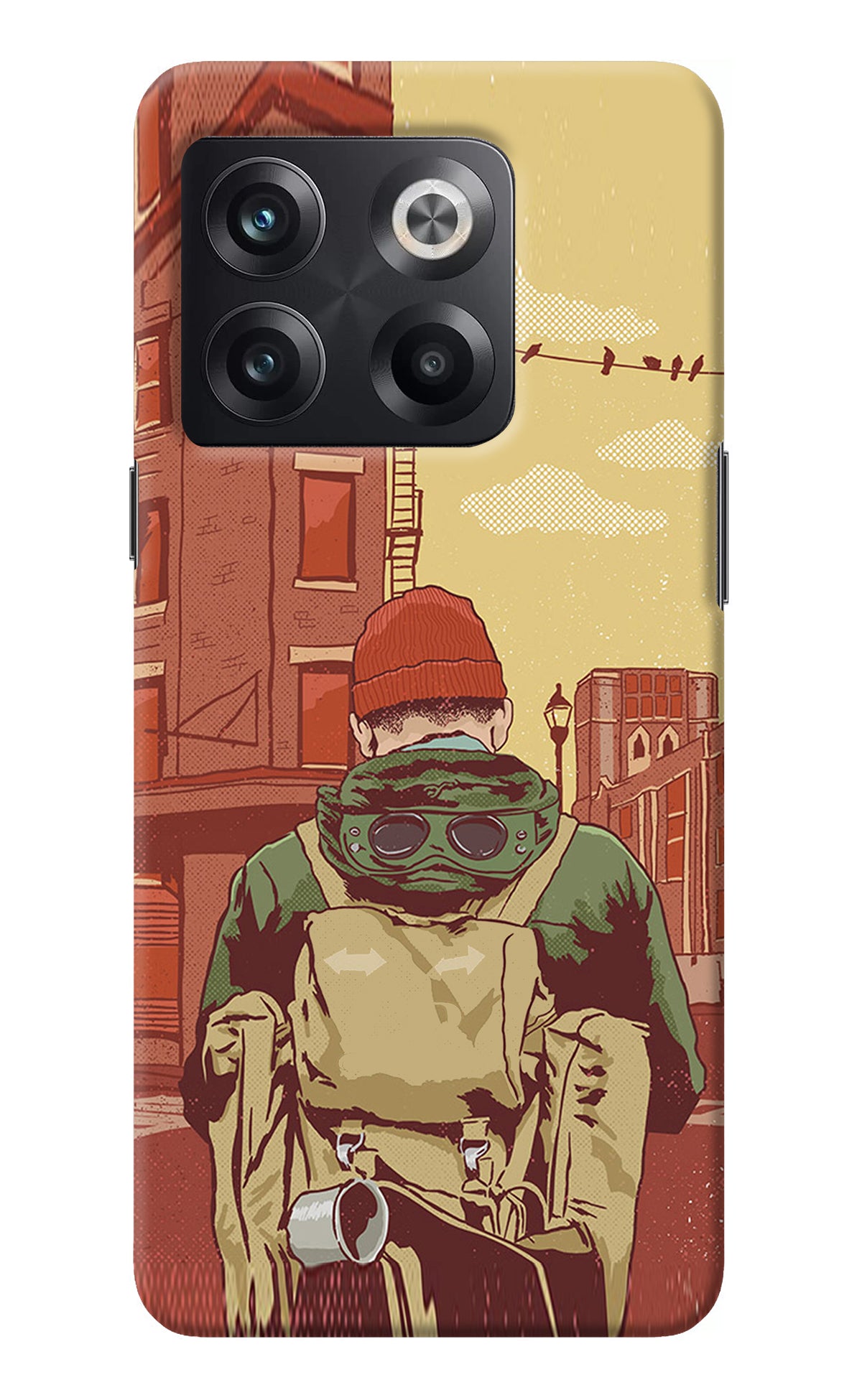 Adventurous OnePlus 10T 5G Back Cover