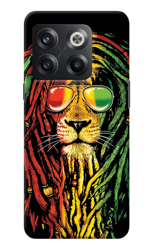 Rasta Lion OnePlus 10T 5G Back Cover