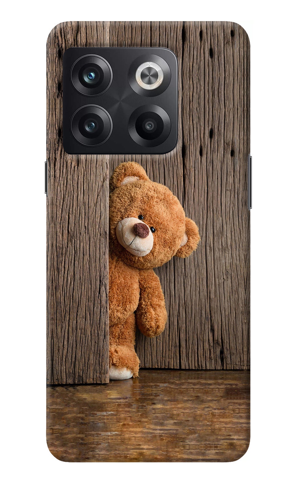 Teddy Wooden OnePlus 10T 5G Back Cover