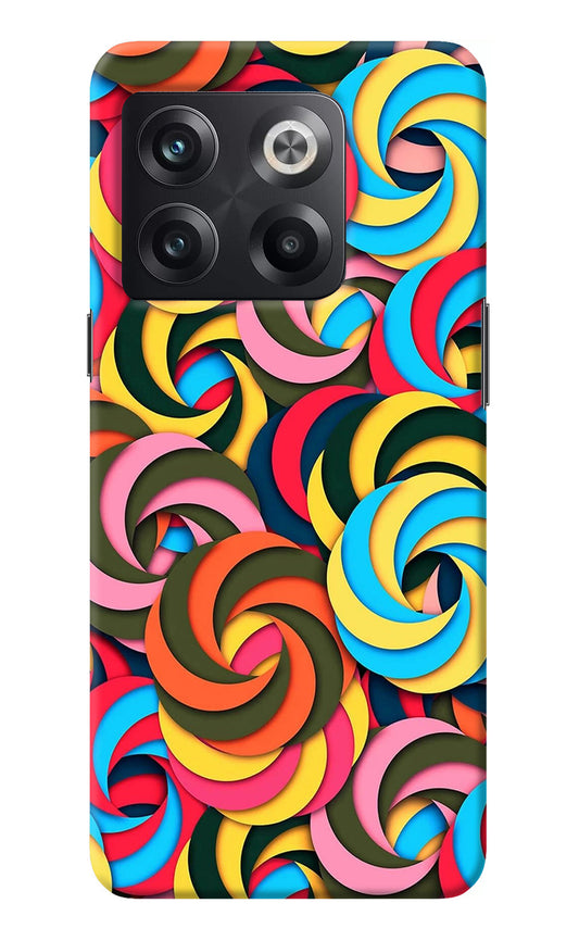 Spiral Pattern OnePlus 10T 5G Back Cover