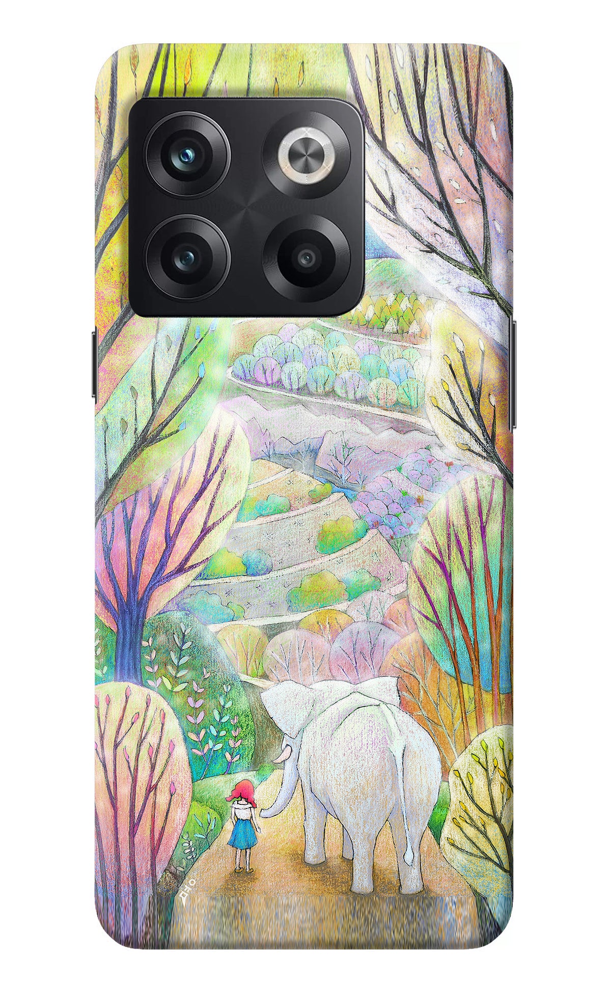 Nature Painting OnePlus 10T 5G Back Cover