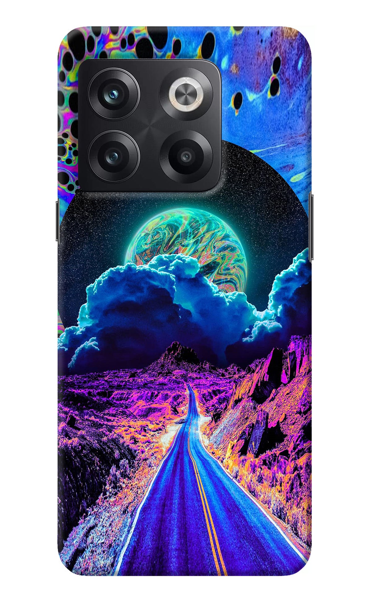 Psychedelic Painting OnePlus 10T 5G Back Cover