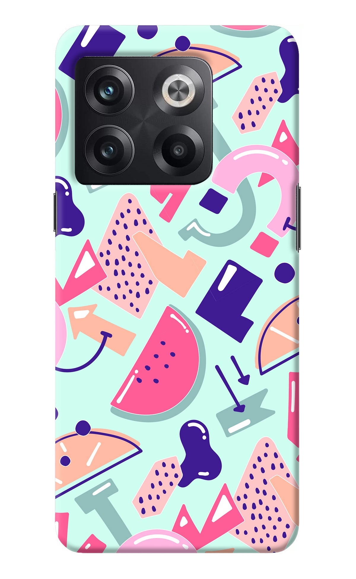 Doodle Pattern OnePlus 10T 5G Back Cover