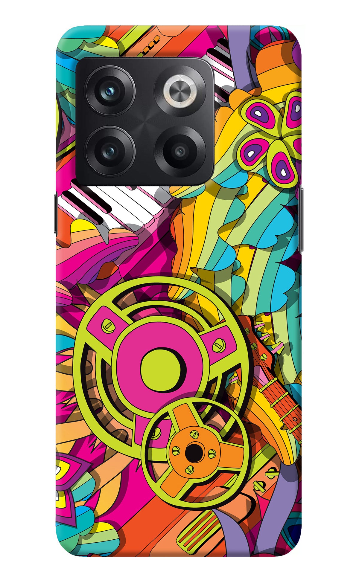 Music Doodle OnePlus 10T 5G Back Cover