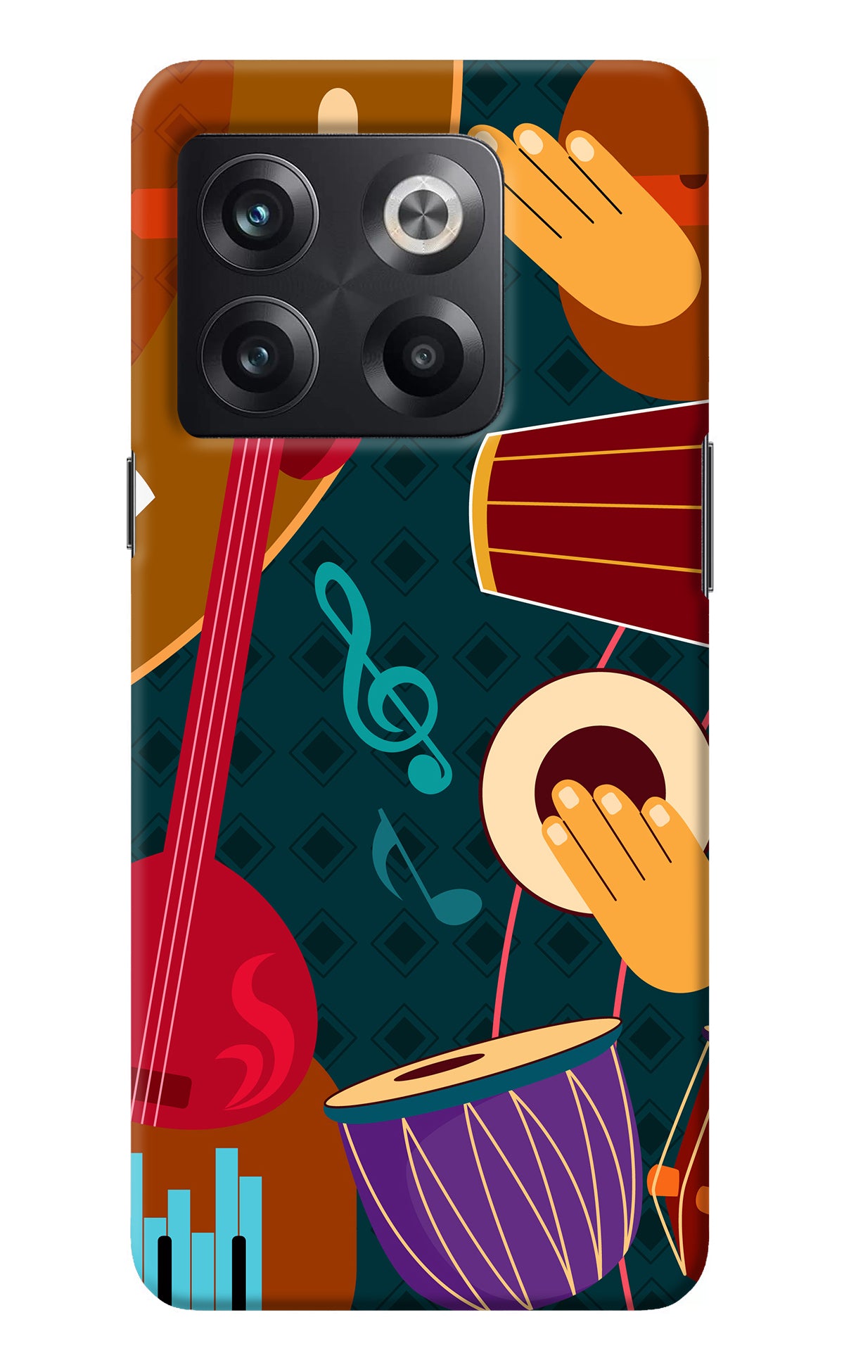 Music Instrument OnePlus 10T 5G Back Cover