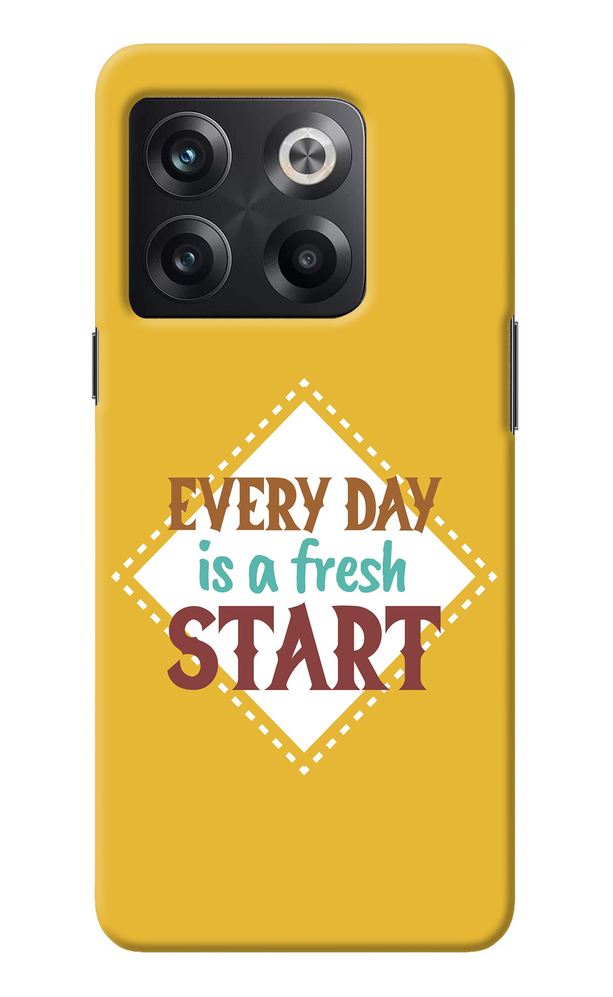 Every day is a Fresh Start OnePlus 10T 5G Back Cover