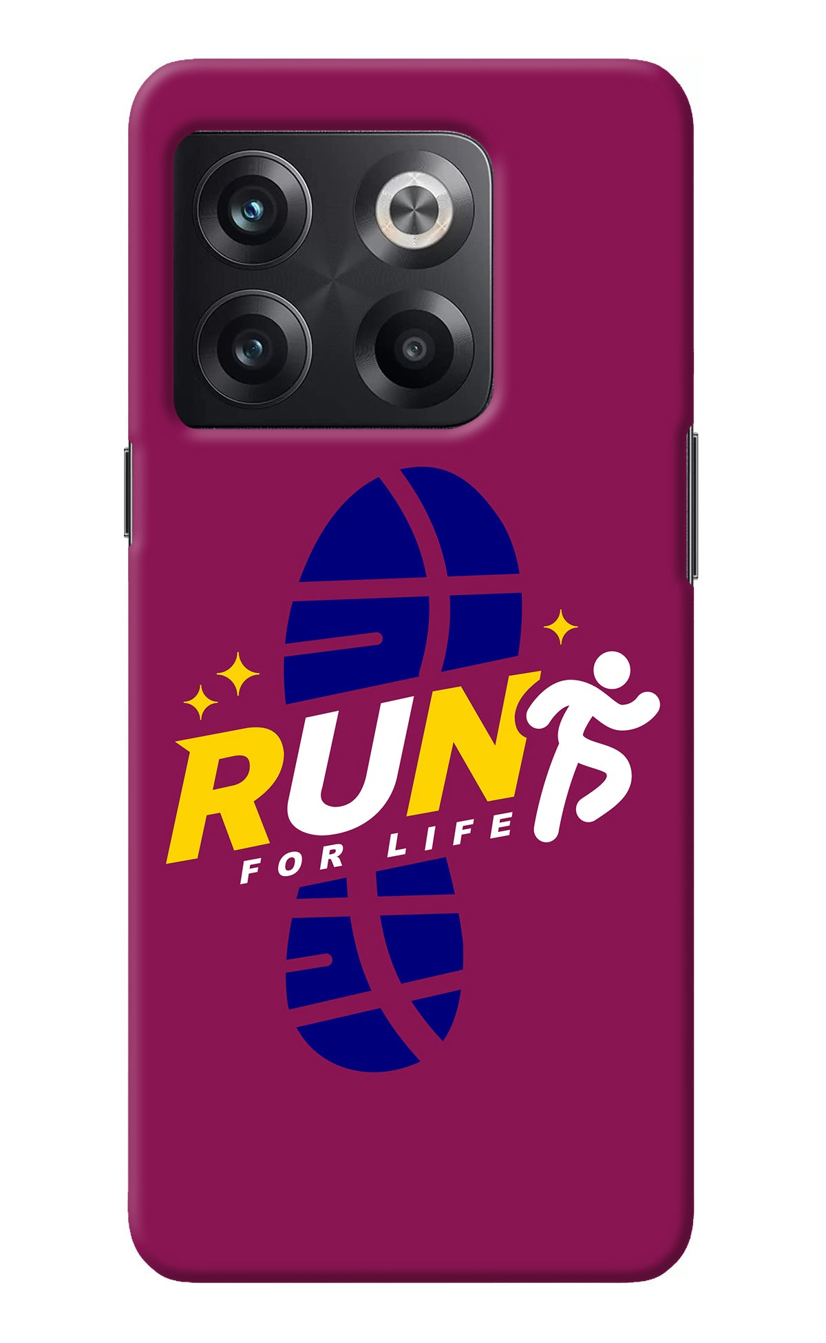 Run for Life OnePlus 10T 5G Back Cover