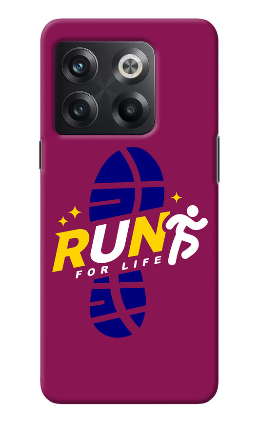 Run for Life OnePlus 10T 5G Back Cover