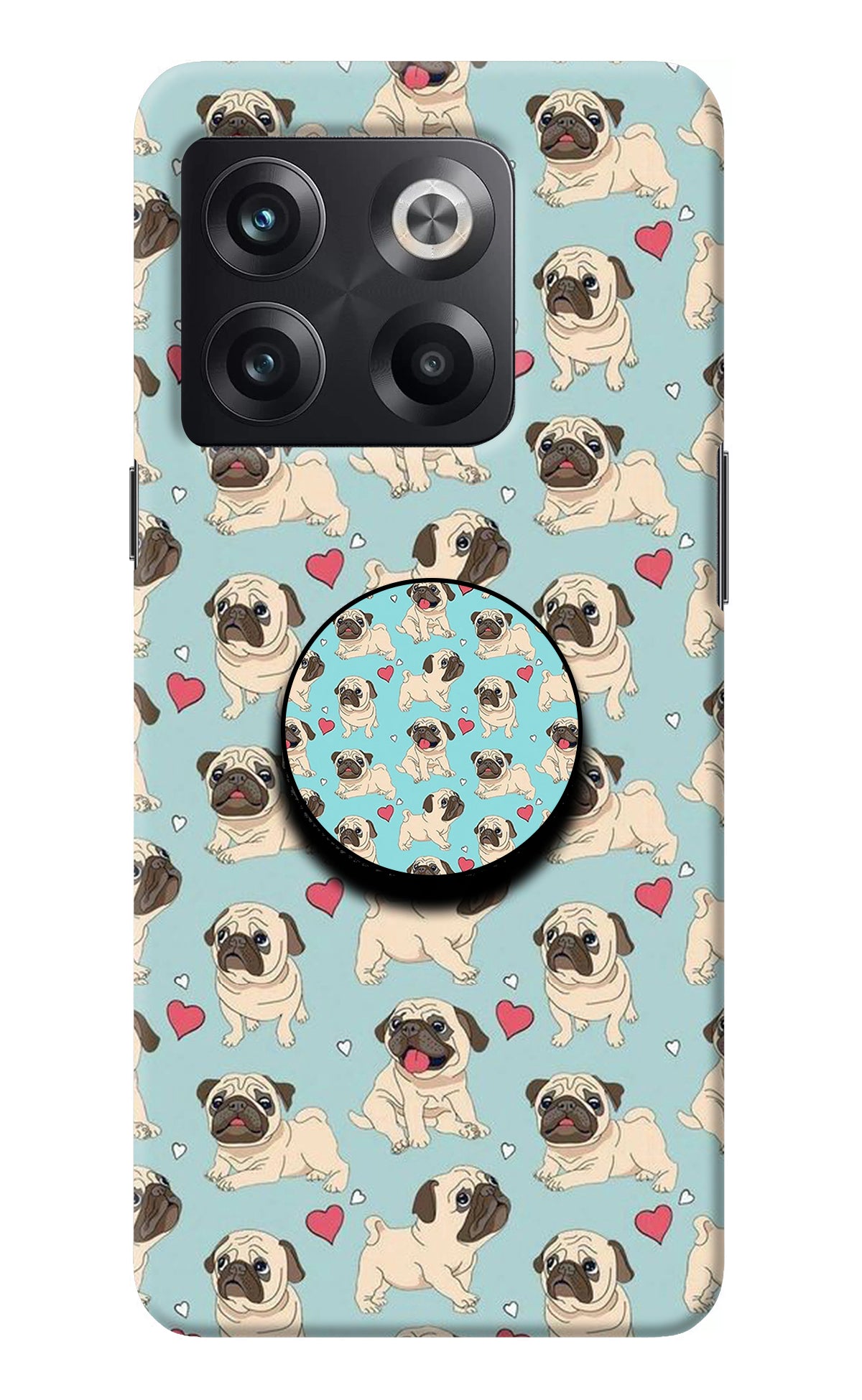 Pug Dog OnePlus 10T 5G Pop Case