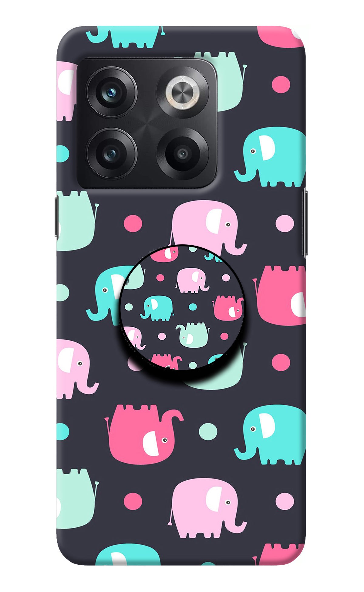 Baby Elephants OnePlus 10T 5G Pop Case